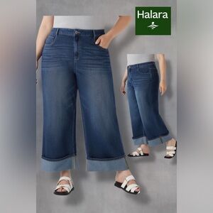 HALARA Women's Wide Leg Jeans